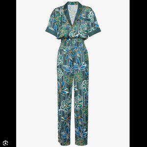 SER.O.YA ADRIANA SILK JUMPSUIT
